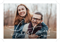 Handlettered with Border (Shaped Cut) Front