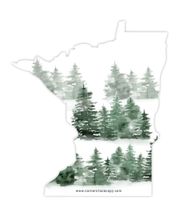 Winter Evergreen BorderSmall (5 x 5.61) Back