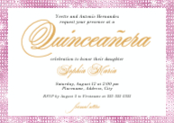 Metallic Sparkled Border Front