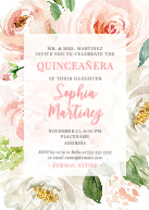 Blooming Quinceanera Front