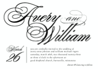 Cursive Typography Front