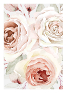 Pastel Floral Back