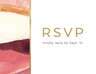 Abstract Layers RSVP Front