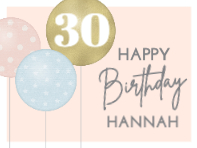Pastel and Golden Balloons (24 x 18)