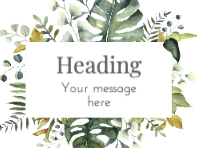 Tropical Leaves (24 x 18)