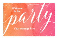 Its Time to Party (18 x 12)