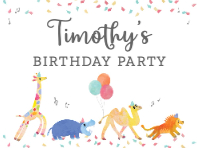 Party Animal Parade (24 x 18)