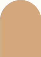 Arched Blossoms (Shaped Cut) Back
