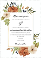 Autumn Wedding (Shaped Cut) Front