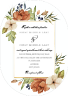 Autumn Wedding (Shaped Cut) Front