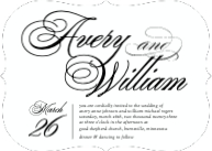 Cursive Typography (Shaped Cut) Front