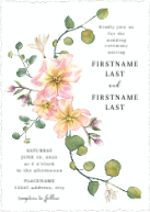 Delicate Flora (Shaped Cut) Front