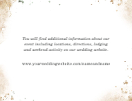 Entwined Greenery Reception Enclosure Back
