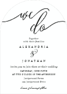 We Do Script (Shaped Cut) Front