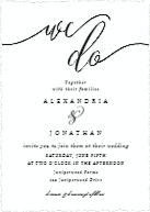 We Do Script (Shaped Cut) Front