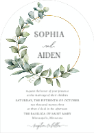 Eucalyptus Wreath (Shaped Cut) Front
