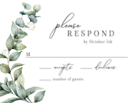 Eucalyptus Wreath RSVP Front
