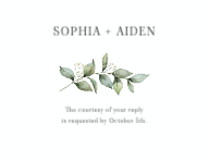 Eucalyptus Wreath RSVP Back
